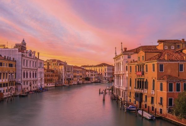 TRAMONTO A VENEZIA E LE LUCI DELLA LAGUNA